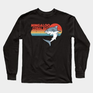 Ningaloo Coral Great White Shark Long Sleeve T-Shirt